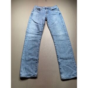 AGOLDE Los Angeles Premium Straight Leg Jeans Light Wash Blue Size 26